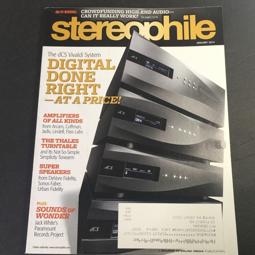 Stereophile magazine january - stereophile,