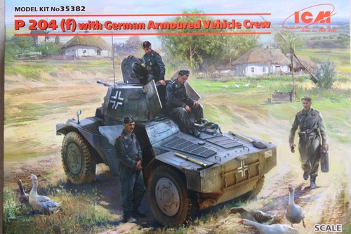 Maquette icm panhard - maquette, 1/35
