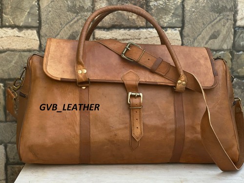 Cuir voyage duffel hommes - 24,