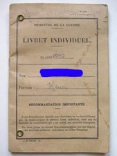 Livret militaire soldat 24 - livret,