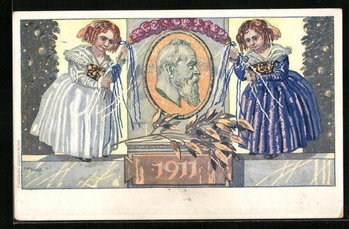 Carte postale artiste - carte, pierre