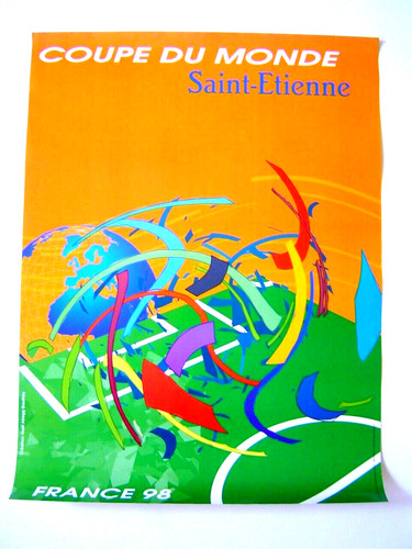 Affiche sport ancienne - ancienne, coupe