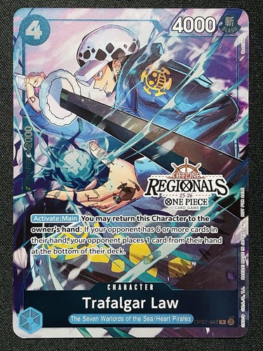 Card one piece tcg - card, trafalgar