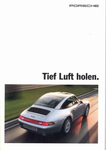 Catalogue brochure porsche 911 - porsche,