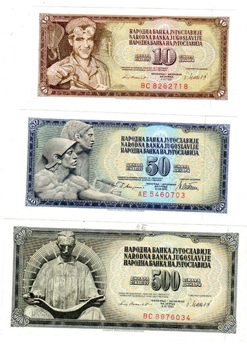 Lot set serie - set, billets