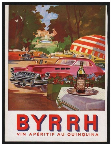 Publicité 1953 boisson byrrh - publicité,