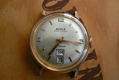 Montre vintage kiple rubis - montre,
