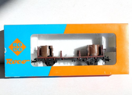 Tres rare roco wagon plat - !,