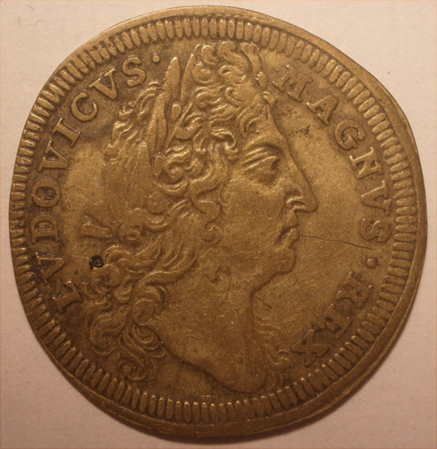 Jeton nuremberg louis xiv - louis,