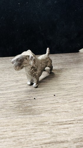 Pewter vintage sealyham - pewter,