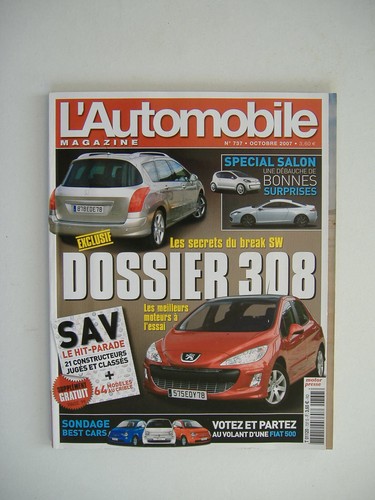 Automobile magazine 737 - magazine,