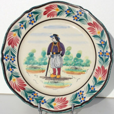 ASSIETTE EN FAIENCE DE QUIMPER