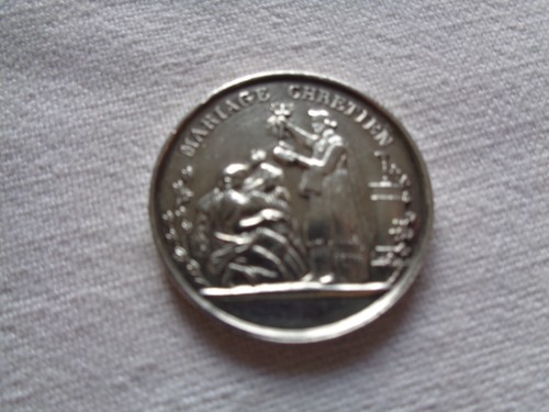 Medaille mariage chretien - medaille, de