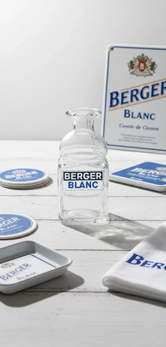 Carafe berger blanc vintage - blanc,