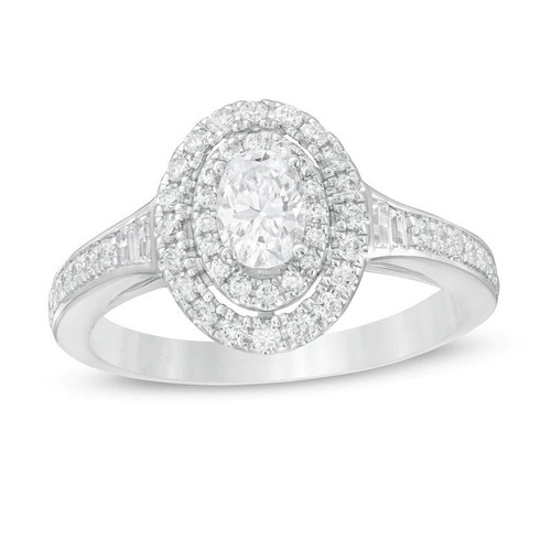 Bague fiançailles double - bague,
