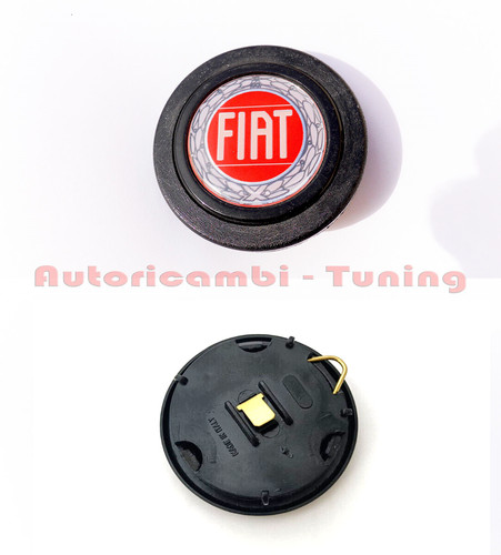 Bouton klaxon écusson fiat - bouton,