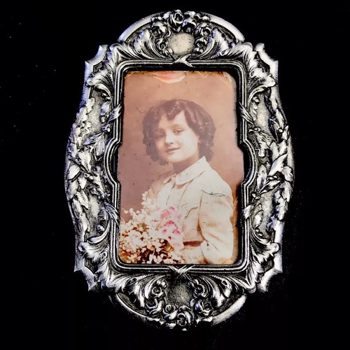 Ancien xixe cadre photo - ancien,