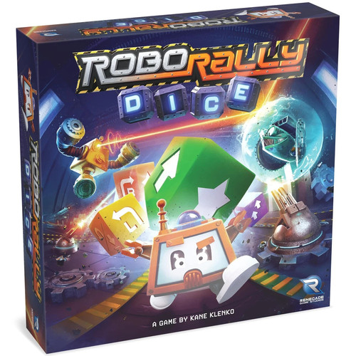 Robo rally board - dice, game