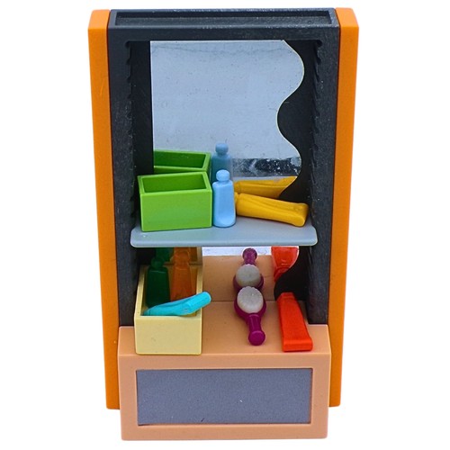 Playmobil lot mur noir/orange