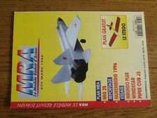 17$$ Revue MRA n°675 Plan encarté Stego / Hirundo / Piper Cub J3 Windstar MIG 25