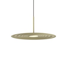 Lustre À LED Suspension Design Moderne Vert pour Salon RD-0686