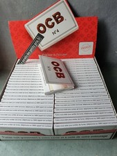 feuille à rouler OCB N°4 ,2 carnets de 100 feuilles OCB N°4, paquet blanc