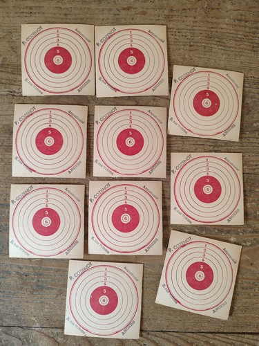 Lot cibles anciennes p - :10,
