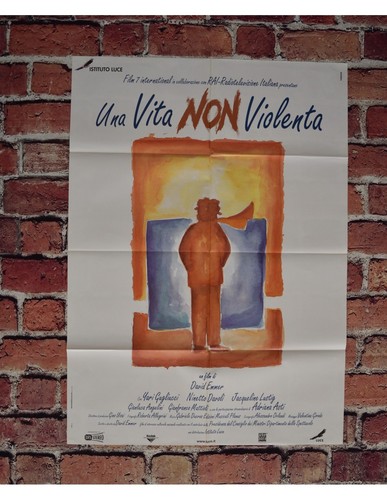 Affiche une vie non violente - non,