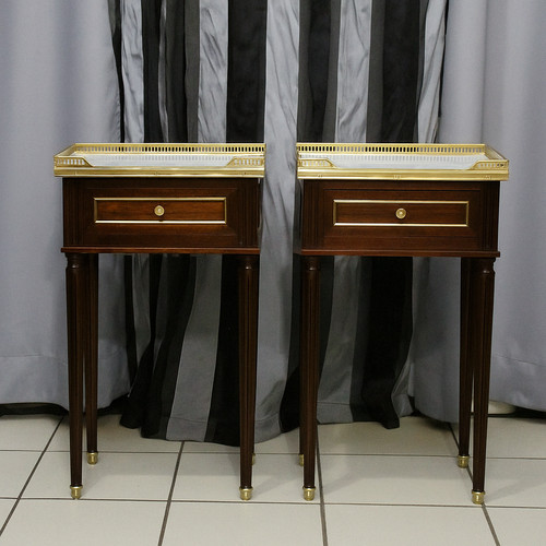 Paire table chevet style - paire,