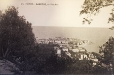 CPA COrse Ajaccio vue du petit bois