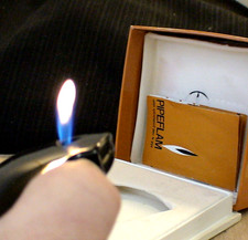 BRIQUET Ancien @ Myon PipeFlam Rechargeable + écrin + Notice @ Lighter Feuerzeug