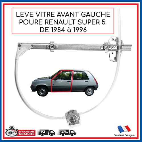 Leve vitre avant gauche - vitre,