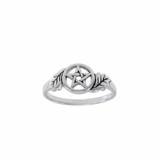 Bague Pentacle Pentagramme En