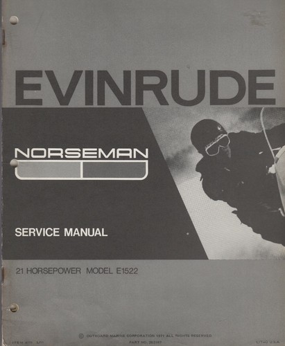 1972 evinrude snowmobile - evinrude,