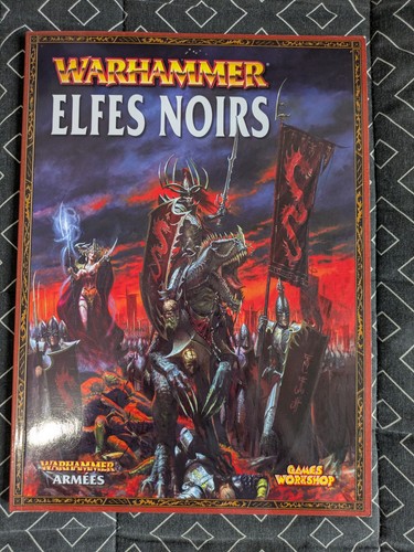 Warhammer livre armée elfes - warhammer,