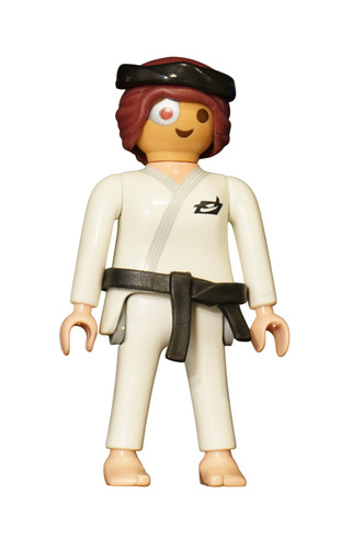 Playmobil figurine karaté - figurine,