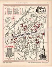 DOUAI - Plan de Ville Ancien - Edition 1951 - DIDOT-BOTTIN