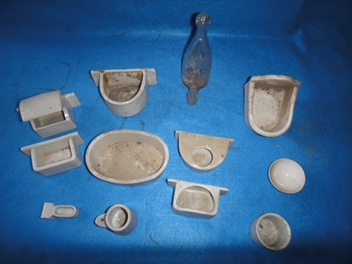 Lot ancien mangeoire - mangeoire,