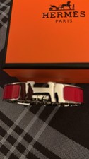 HERMÈS Clic H Bracelet Silver