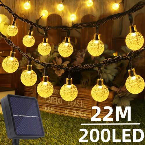 Guirlande solaire 200 led - solaire,