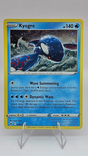 Kyogre 036 159 crown - -,