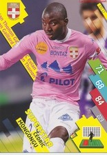 ETG-12 MONGONGU # SUPERSTAR CONGO EVIAN THONON CARD ADRENALYN FOOT 2015 PANINI