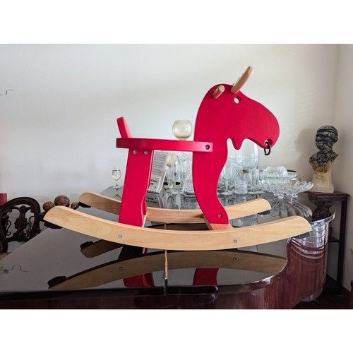 Ikea red rocking moose ekorre - ikea,