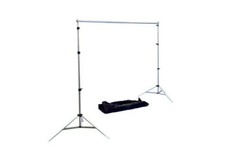 Support Interfit pour toile de fond 280 x 255 cm Green screen tripod