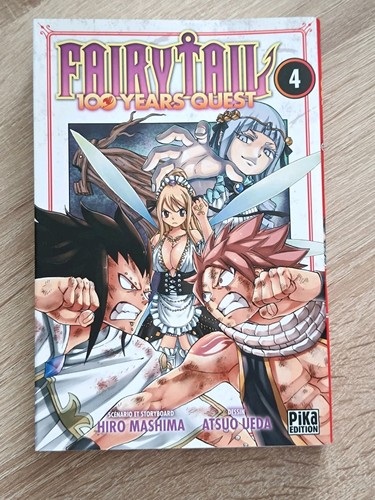 Livre manga fairy tail 100 - fairy,