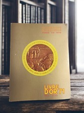 Livre d'or vintage OM 1971 ancien collector Olympique de Marseille rétro footbal