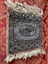 Tapis Pakistanais Bukhara laine noué main 39*30 cm