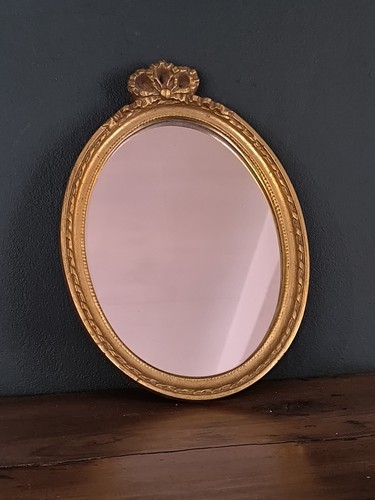 Ancien miroir bois doré - ancien,