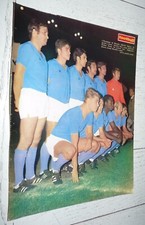 POSTER FOOTBALL MAGAZINE CLIPPING OLYMPIQUE MARSEILLE OM 1969-1970 MAGNUSSON