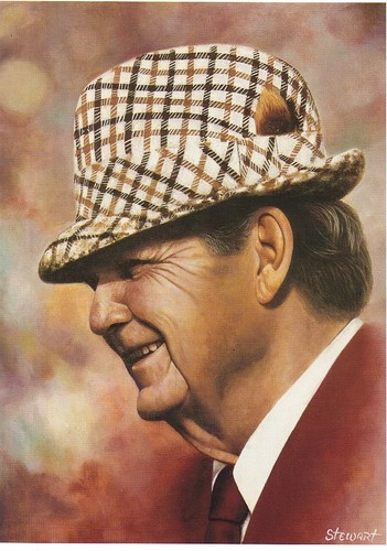 Alabama football paul bear - football,